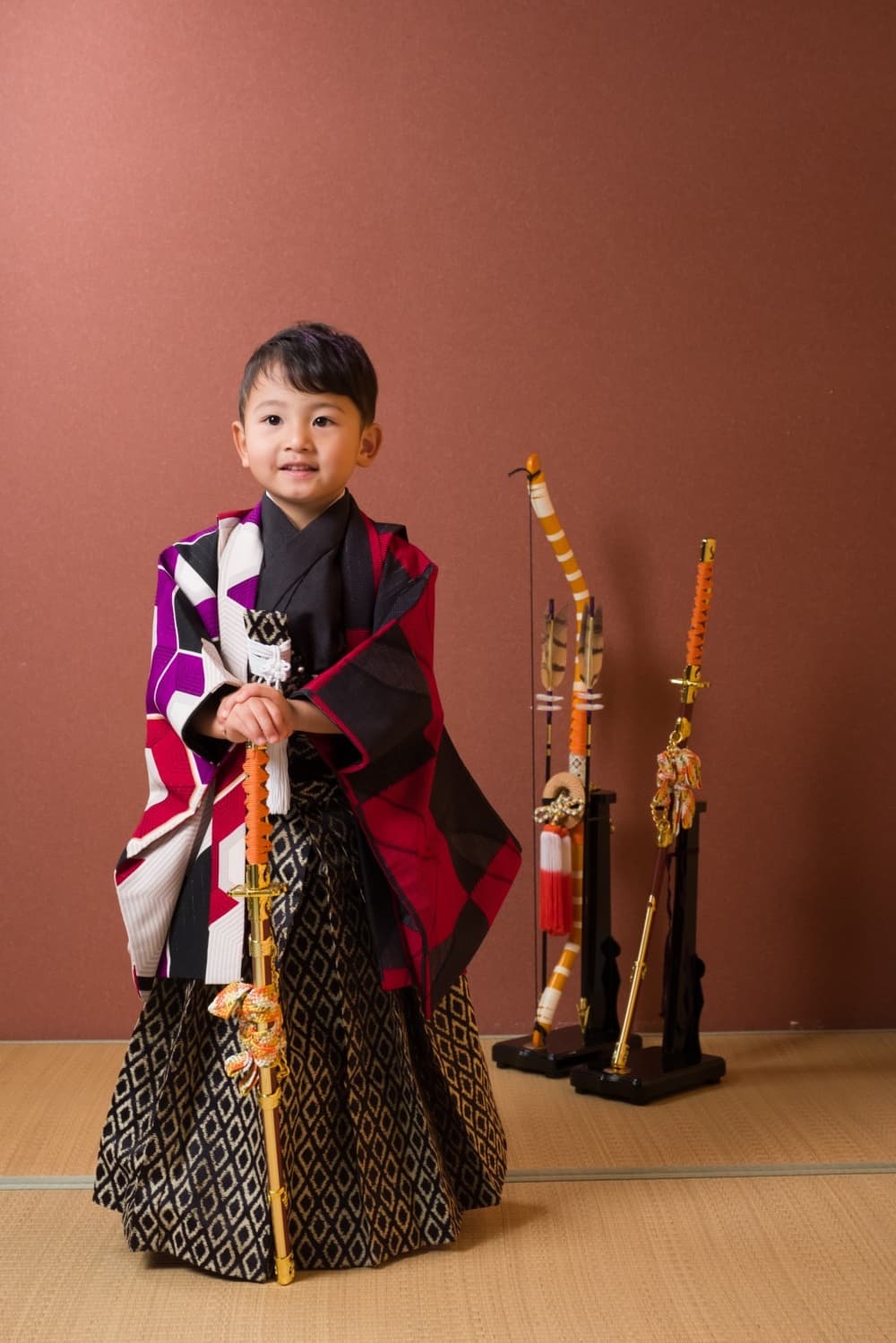 七五三5歳男の子着物