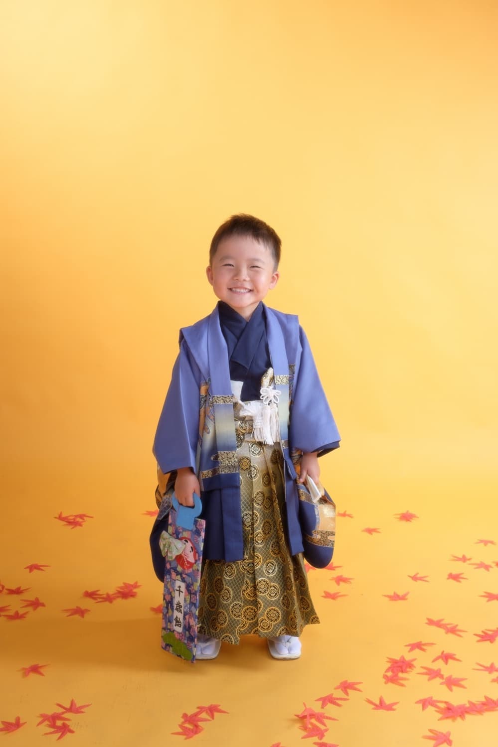 七五三5歳男の子着物