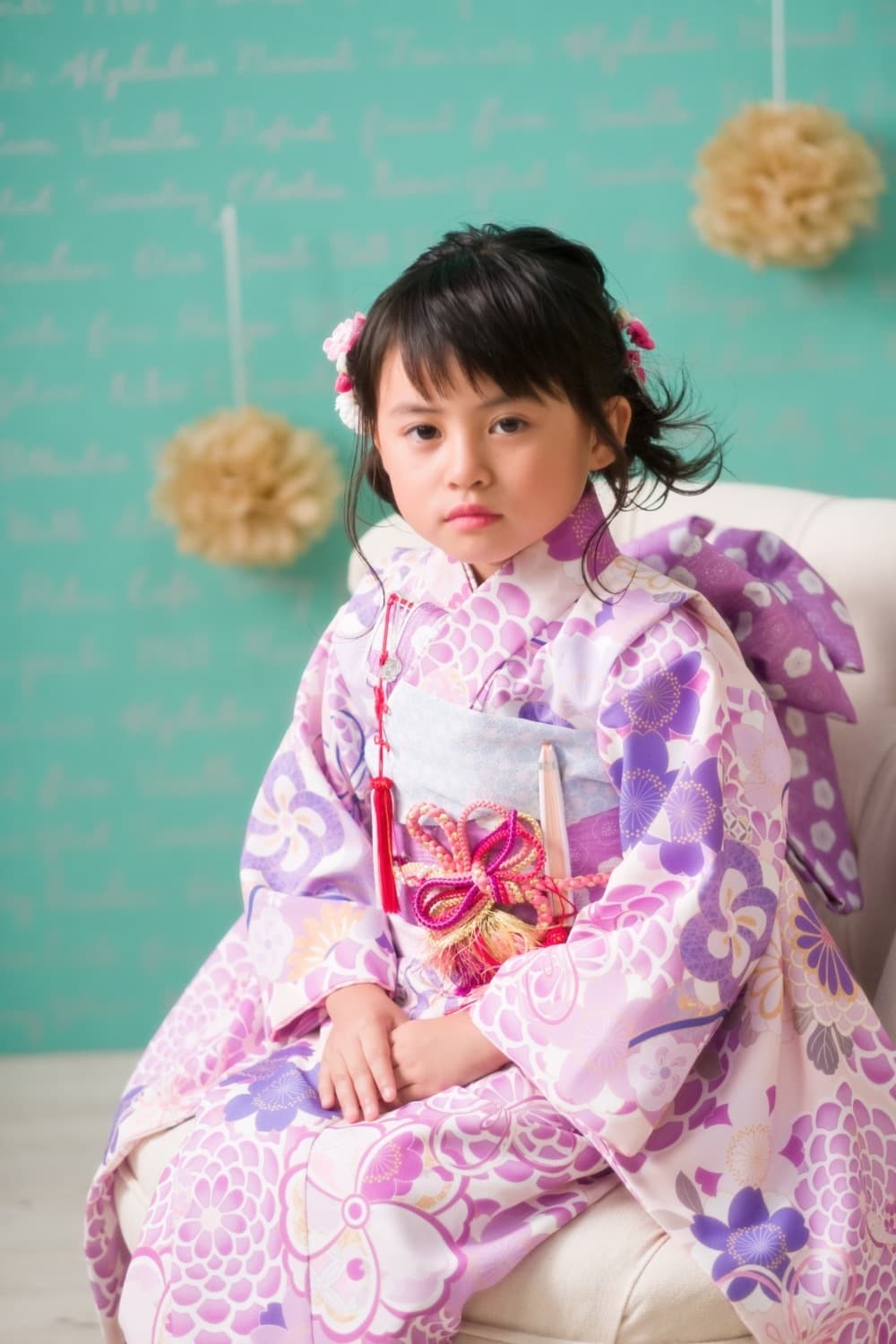 七五三3歳女の子着物