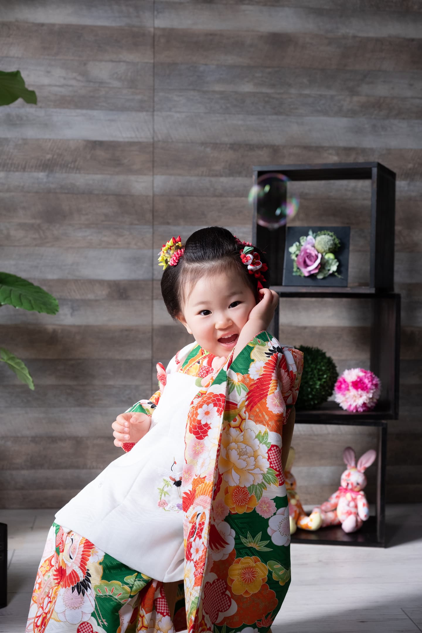 七五三3歳女の子着物